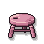 Agawood Wooden Stool