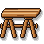 Copperwood Trestle Table