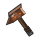 Dull Copper Blacksmith Hammer