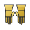 Golden Platemail Gloves