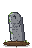 Leaning Gravestone