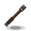 Wood Black Staff
