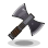 Shadow Iron Large Battle Axe