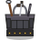 Shadow Leather Tool Bag