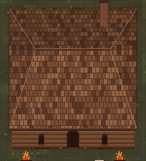 Log Cabin, outside