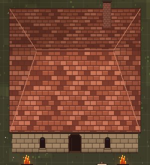 Sandstone House, outside